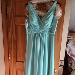 Teal Bridesmaid Dress